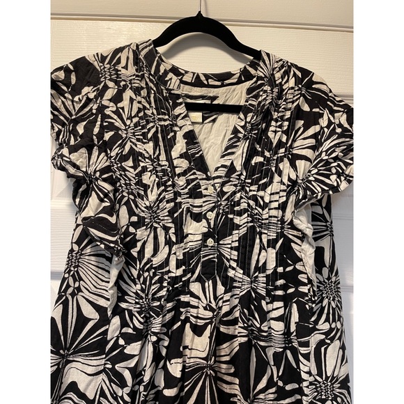 Anthropologie Maeve Cassandra Abstract Print
Black and White Maxi Dress - Picture 5 of 7